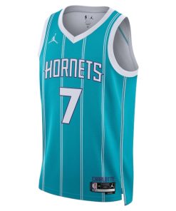 Alternative view of Kon Knueppel Charlotte Hornets Nike Unisex Swingman Jersey - Icon Edition - Teal