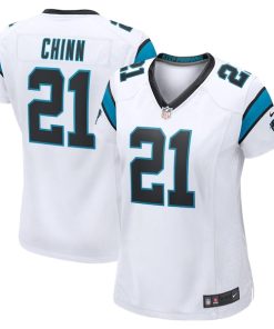 Jeremy Chinn Carolina Panthers Nike Women's Game Jersey - White/Blue