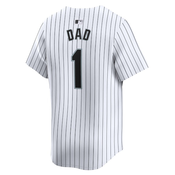 Chicago White Sox Nike #1 Dad Home Limited Jersey - White - Image 3