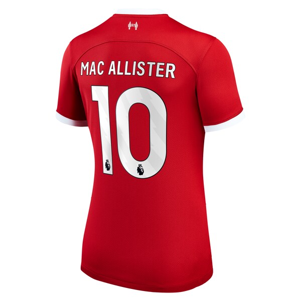 Alexis Mac Allister Liverpool Nike Women's 2023/24 Home Replica Player Jersey - Red/White - Image 4