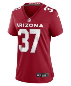 Alternative view of Marlon Mack Arizona Cardinals Nike Women's Team Game Jersey -  Cardinal