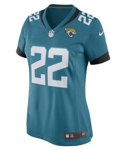 Alternative view of Jamycal Hasty Jacksonville Jaguars Nike Women's Game Player Jersey - Teal