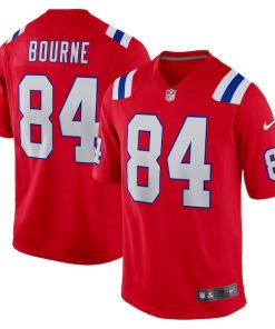 Kendrick Bourne New England Patriots Nike Game Jersey - Red