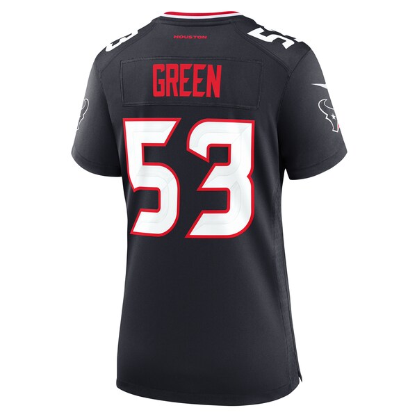 Kendrick Green Houston Texans Nike Women's Team Game Jersey - Navy - Image 3