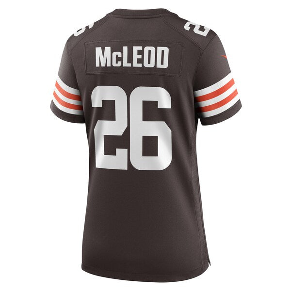 Rodney McLeod Cleveland Browns Nike Women's Team Game Jersey - Brown - Image 3