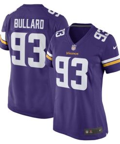 Jonathan Bullard Minnesota Vikings Nike Women's Game Player Jersey - Purple