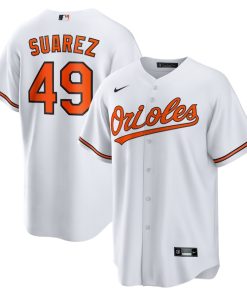 Albert Suarez Baltimore Orioles Nike Home Replica Jersey - White
