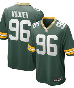 Colby Wooden Green Bay Packers Nike  Game Jersey -  Green
