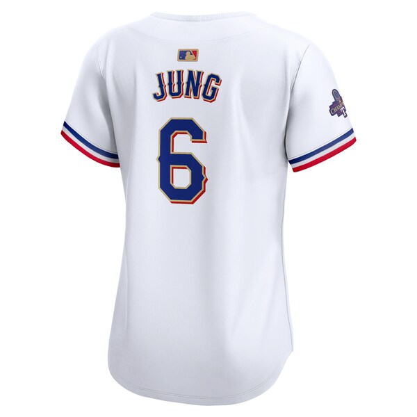 Josh Jung Texas Rangers Nike Women's 2024 Gold Collection Limited Player Jersey?ยจC White - Image 3