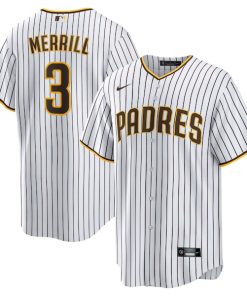 Jackson Merrill San Diego Padres Nike Home Replica Jersey - White