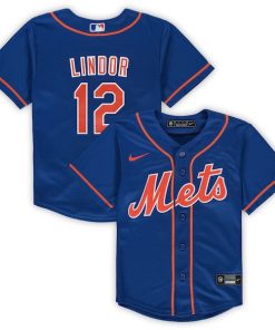 Francisco Lindor New York Mets Nike Preschool Alternate Replica Player Jersey - Royal