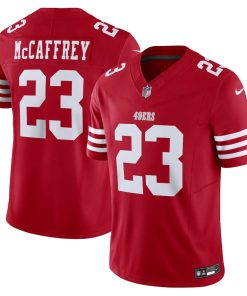 Christian McCaffrey San Francisco 49ers Nike Vapor F.U.S.E. Limited Jersey - Scarlet