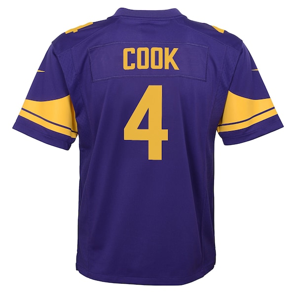 Dalvin Cook Minnesota Vikings Nike Youth Game Jersey - Purple - Image 4