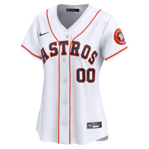 Houston Astros Nike Women's Home Limited Custom Jersey - White - Image 2