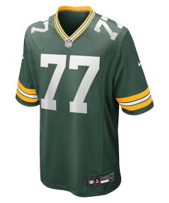 Alternative view of Jordan Morgan Green Bay Packers Nike 2024 NFL Draft First Round Pick Player Game Jersey - Green