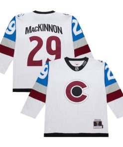 Nathan MacKinnon Colorado Avalanche 2016-17 Power Play Jersey - White