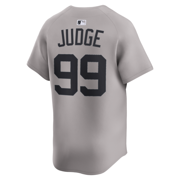 Aaron Judge New York Yankees Nike Road Limited Player Jersey - Gray/White - Image 4