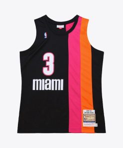 Dwyane Wade Miami Heat  2005-06 Hardwood Classics Authentic Jersey - Black
