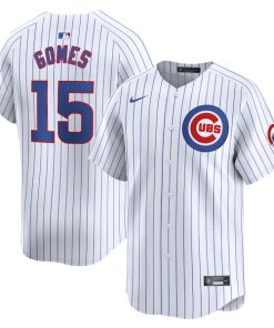 Yan Gomes Chicago Cubs Nike Home Limited Player Jersey - White