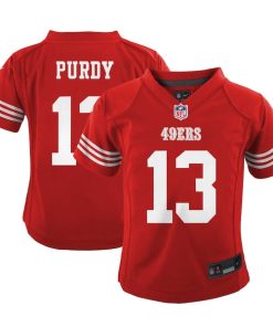Brock Purdy San Francisco 49ers Nike Toddler Game Jersey - Scarlet