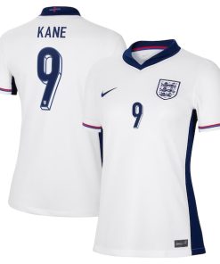 Harry Kane England National Team Nike Women's 2024 Home Replica Jersey - White