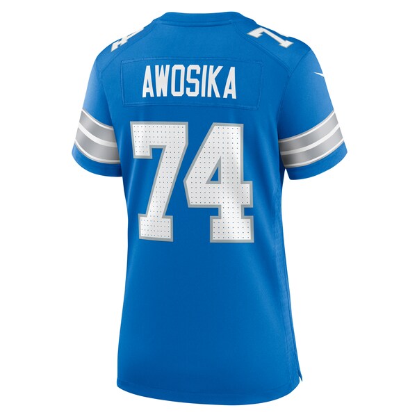 Kayode Awosika Detroit Lions Nike Women's Team Game Jersey - Blue - Image 4