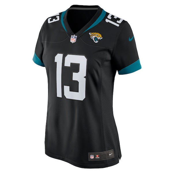Christian Kirk Jacksonville Jaguars Nike Women's Alternate Game Jersey - Black/Teal - Image 3