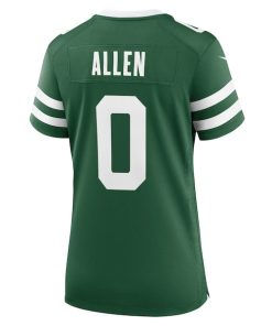 Alternative view of Braelon Allen New York Jets Nike Women's Game Jersey - Legacy Green