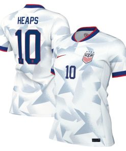 Lindsey Heaps USWNT Nike Women's 2025 Home Replica Player Jersey - White
