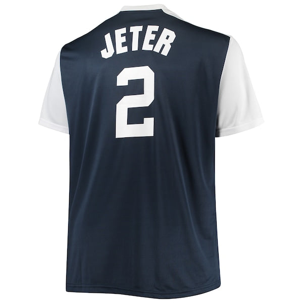 Derek Jeter New York Yankees Cooperstown Collection Replica Player Jersey - Navy/White - Image 3
