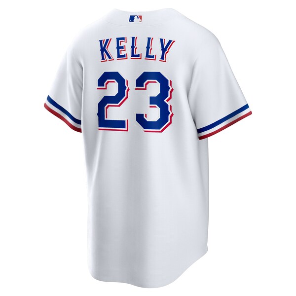 Merrill Kelly Texas Rangers Nike Home Replica Jersey - White - Image 3