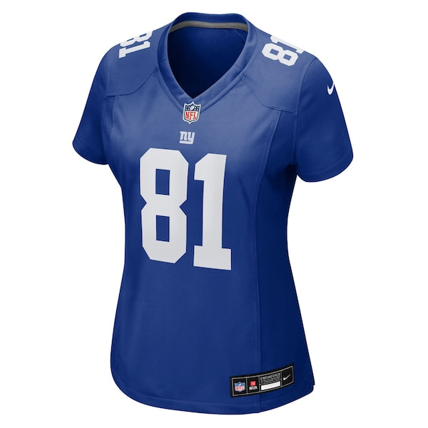 Beaux Collins New York Giants Nike Women's Team Game Jersey - Royal - Image 2