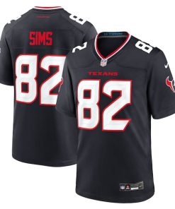 Steven Sims Houston Texans Nike Team Game Jersey -  Navy