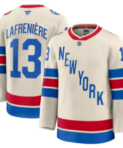 Alexis Lafreniere New York Rangers  2026 NHL Winter Classic Premium Jersey - Beige