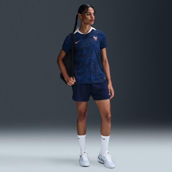 France Women's National Team Nike Women's 2025/26 Home Replica Jersey - Blue - Image 7