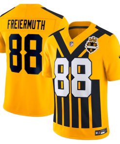 Pat Freiermuth Pittsburgh Steelers Nike Alternate Vapor F.U.S.E. Limited Jersey - Gold