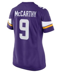 Alternative view of J.J. McCarthy Minnesota Vikings Nike Women's 2024 NFL Draft First Round Pick Player Game Jersey - Purple