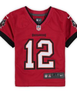Alternative view of Tom Brady Tampa Bay Buccaneers Nike Toddler Game Jersey - Red