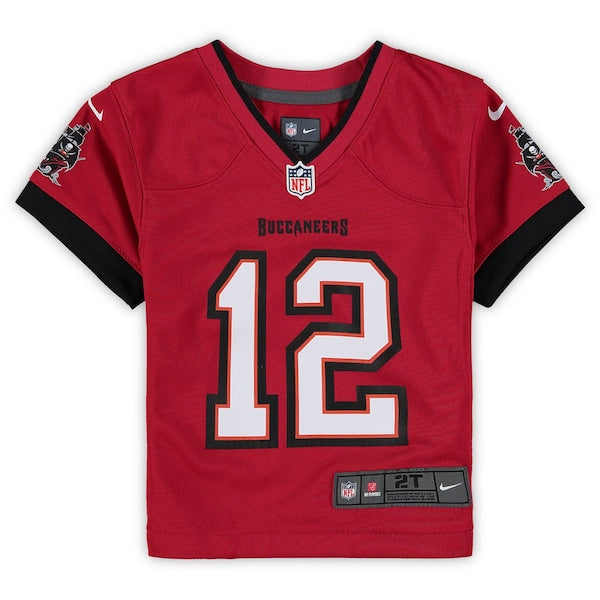 Tom Brady Tampa Bay Buccaneers Nike Toddler Game Jersey - Red - Image 2