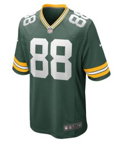 Alternative view of Luke Musgrave Green Bay Packers Nike  Game Jersey -  Green