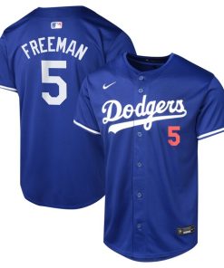 Freddie Freeman Los Angeles Dodgers Nike Youth Alternate Limited Player Jersey?¨C Royal