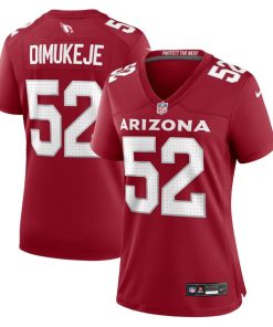 Alternative view of Victor Dimukeje Arizona Cardinals Nike Women's  Game Jersey -  Cardinal