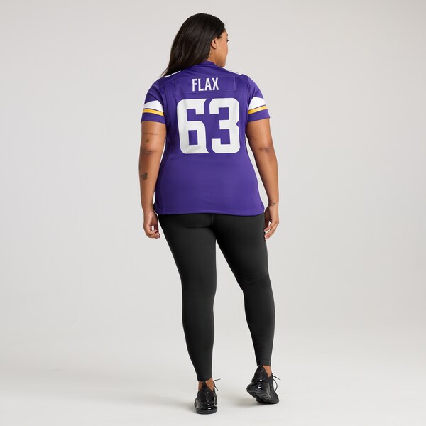 Jeremy Flax Minnesota Vikings Nike Women's Game Jersey - Purple - Image 7