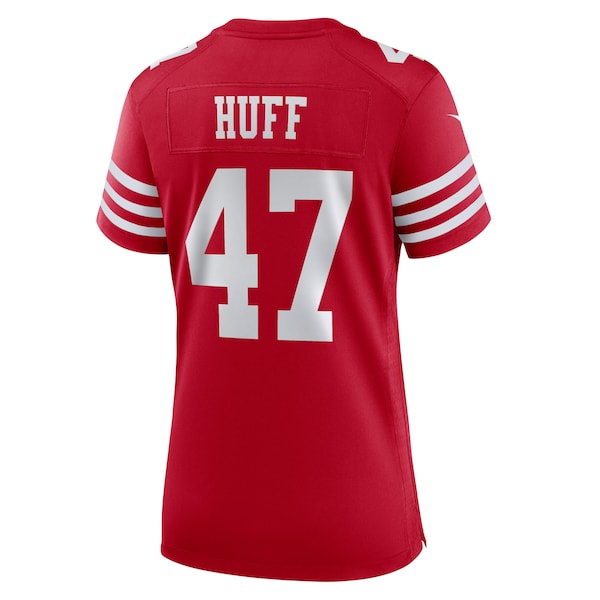 Bryce Huff San Francisco 49ers Nike Women's Team Game Jersey - Scarlet - Image 3