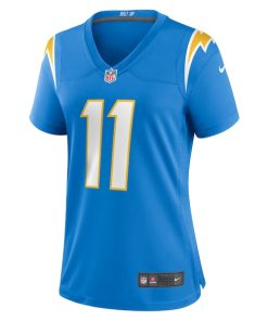 Alternative view of Cameron Dicker Los Angeles Chargers Nike Women's Game Jersey - Powder Blue