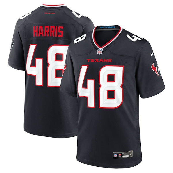 Christian Harris Houston Texans Nike Team Game Jersey - Navy