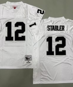 Ken Stabler Las Vegas Raiders Authentic Throwback Retired Player Jersey