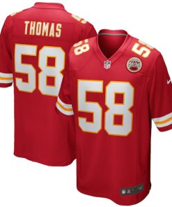 Derrick Thomas Kansas City Chiefs Nike Game Retired Player Jersey - Red