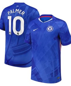 Cole Palmer Chelsea Nike 2025/26 Home Replica Player Jersey - Blue/Cream