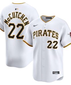 Andrew McCutchen Pittsburgh Pirates Nike Home Limited Player Jersey - White